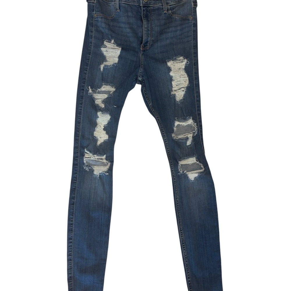Hollister Light Blue High-Rise Jeans